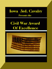 Iowa Third Cavalry award